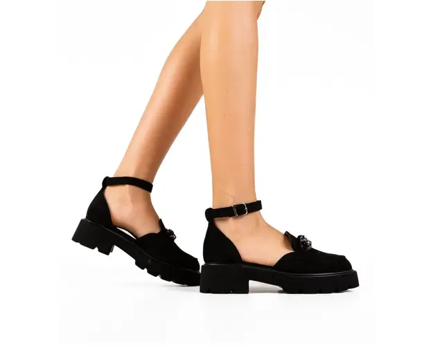 Pantofi Casual Chimera Negri