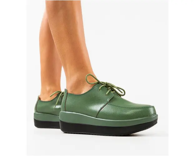 Pantofi Casual Creamt Verzi