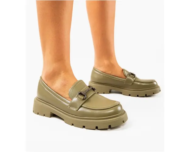 Pantofi casual dama Agaka Verzi