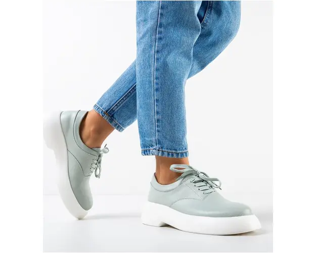 Pantofi casual dama Alix Gri