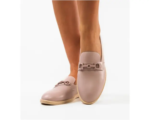 Pantofi casual dama Baja Nude