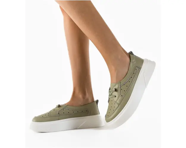 Pantofi Casual dama Darya Khaki