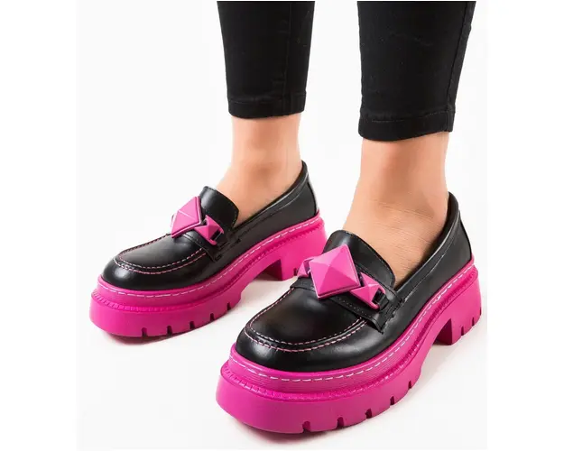 Pantofi Casual dama Doidiane Fuchsia