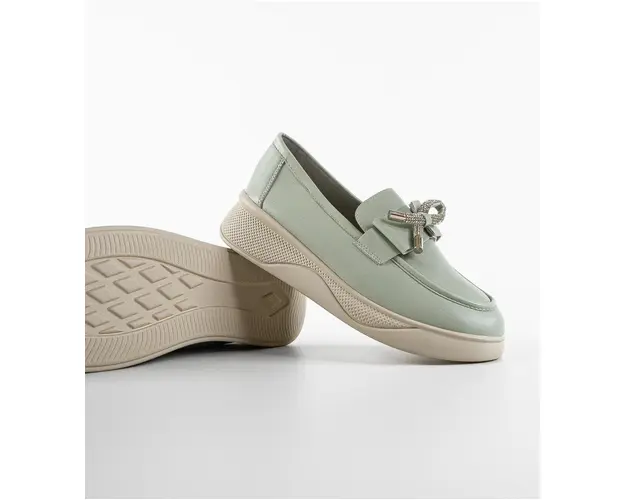 Pantofi casual dama Eacona Verzi