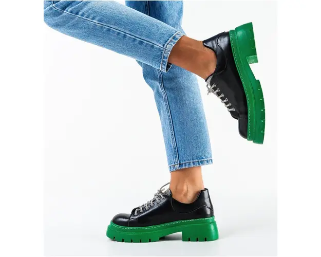 Pantofi casual dama Friday Negri 3