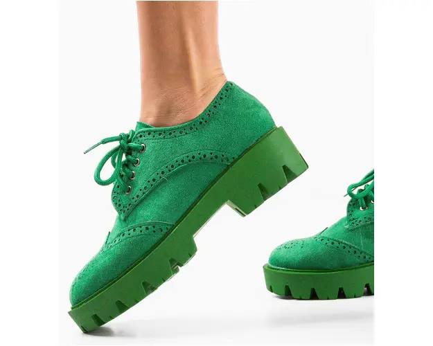 Pantofi Casual dama Gomine Verzi