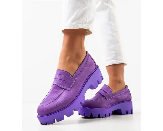 Pantofi Casual dama Gyna Mov