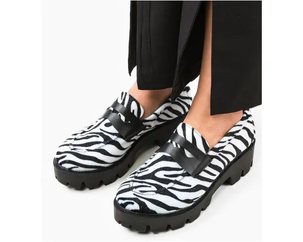 Pantofi Casual dama Kardy Zebra