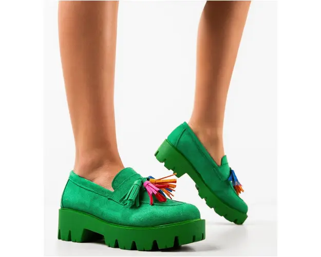 Pantofi Casual dama Kuciure Verzi