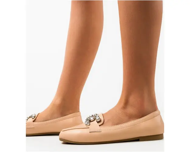 Pantofi casual dama Mireya Bej