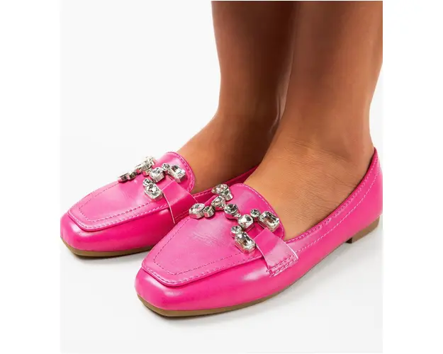 Pantofi casual dama Mireya Fuchsia