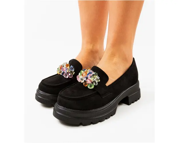 Pantofi casual dama Miska Negri 2