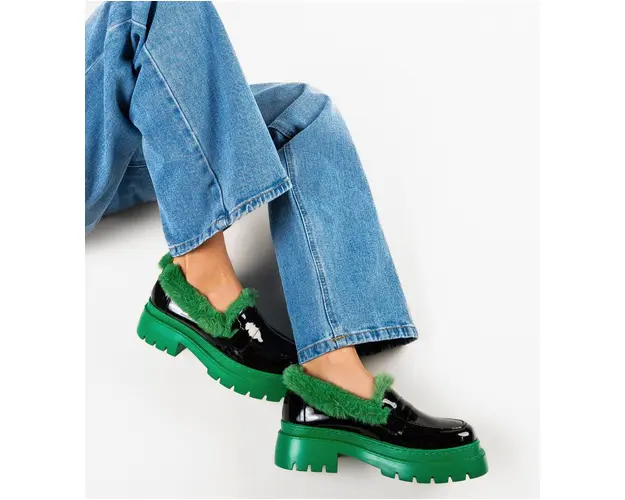 Pantofi casual dama Monday Negri 4