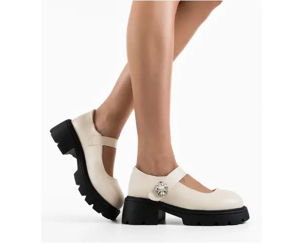 Pantofi Casual dama Mriana Bej