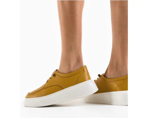 Pantofi Casual dama Naenia Galbeni