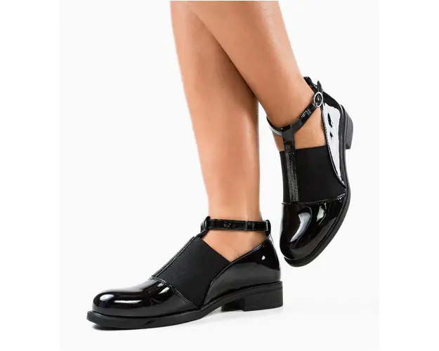 Pantofi casual dama Peyhet Negri 2