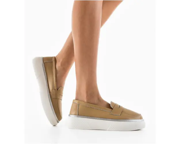 Pantofi Casual dama Prossy Bej