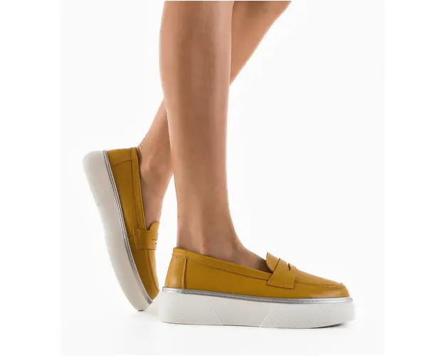 Pantofi Casual dama Prossy Galbeni