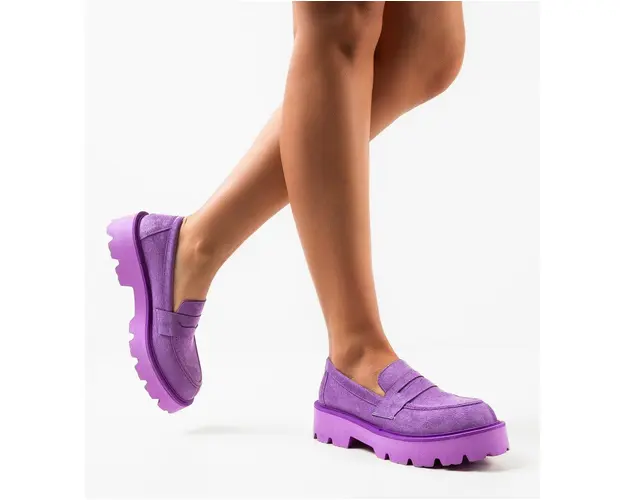 Pantofi Casual dama Punde Mov