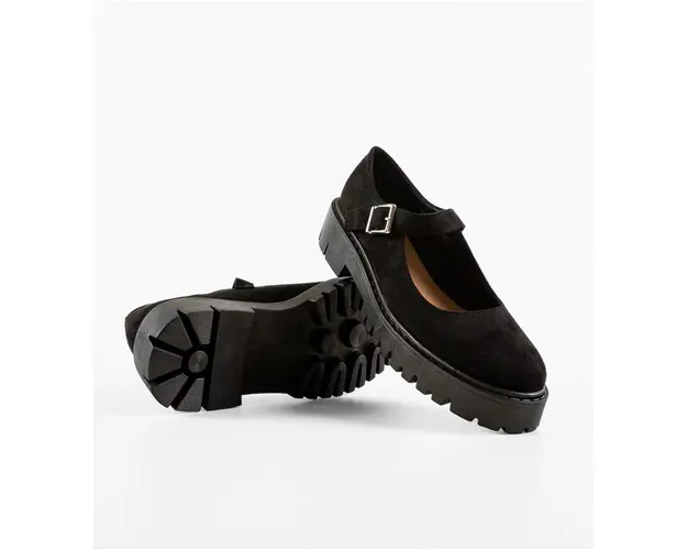 Pantofi casual dama Tiber Negri