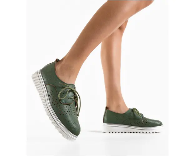 Pantofi Casual dama Tone Verzi