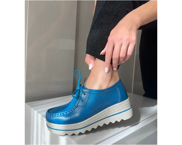 Pantofi Casual dama Torinoz Albastri