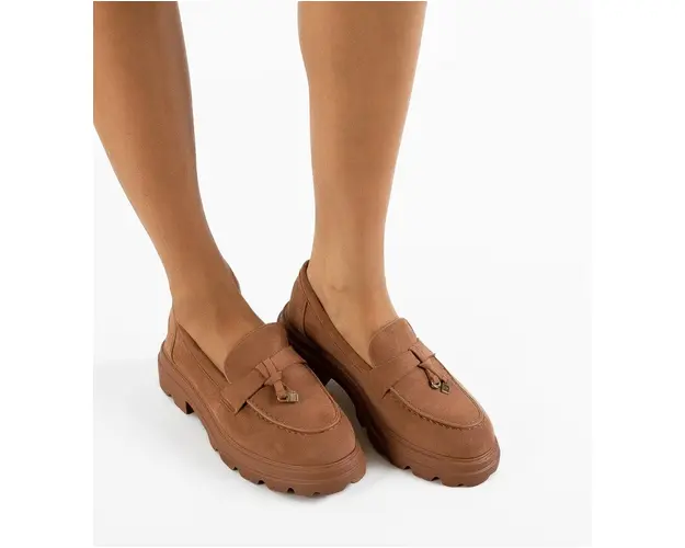 Pantofi Casual dama Valya Camel