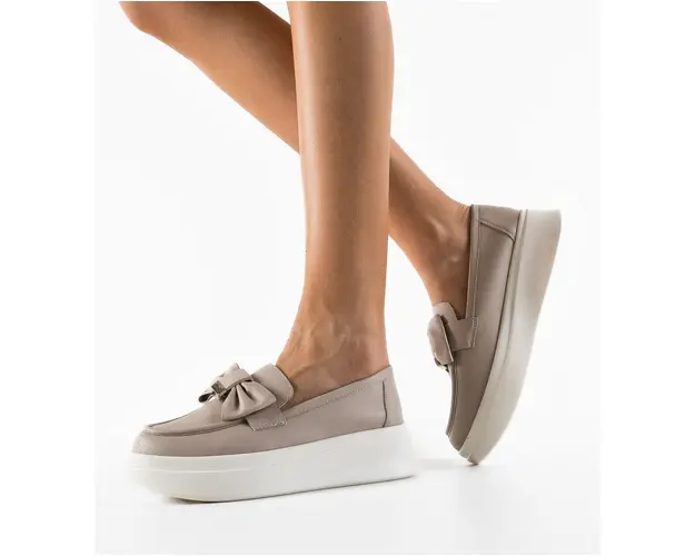 Pantofi casual dama Volga Gri