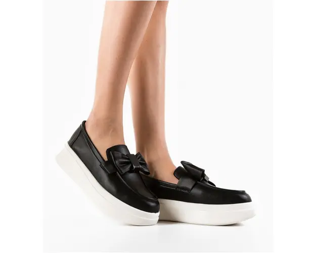 Pantofi casual dama Volga Negri