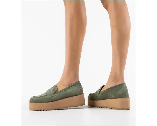 Pantofi casual dama Weser Verzi