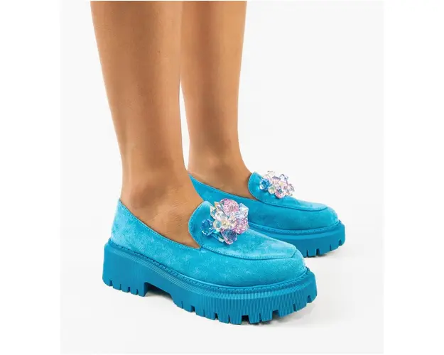 Pantofi Casual Dave Albastri