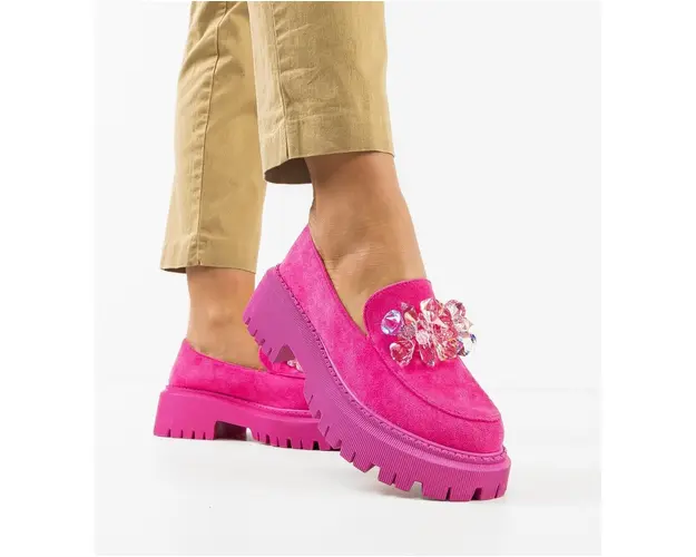 Pantofi Casual Dave Fuchsia