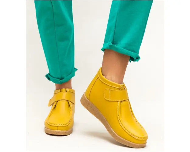 Pantofi Casual Debir Galbeni 2