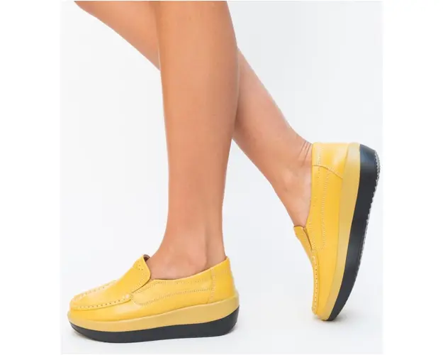 Pantofi Casual Ember Galbeni