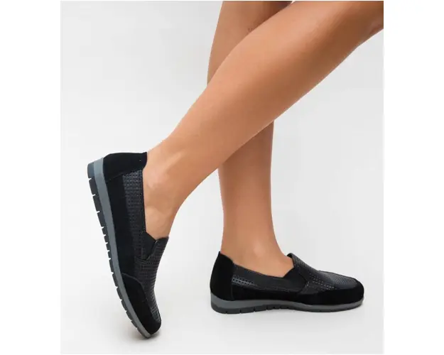 Pantofi Casual Embo Negri