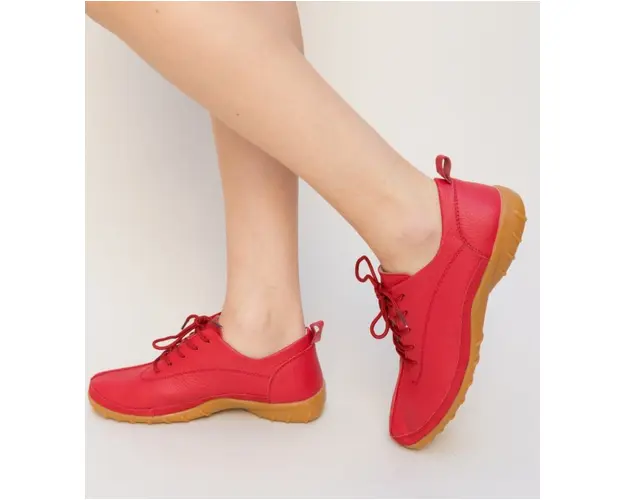 Pantofi Casual Escan Rosii