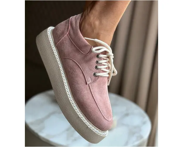 Pantofi Casual Fagen Roz