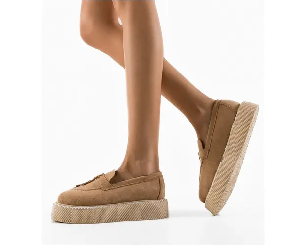 Pantofi Casual Golea Nude