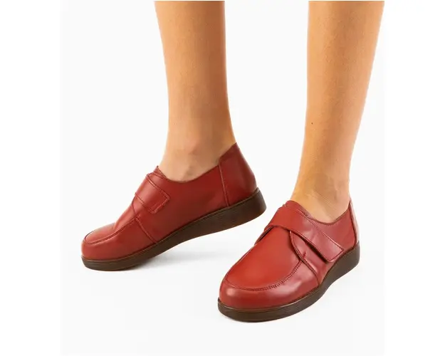 Pantofi Casual Grig Rosii