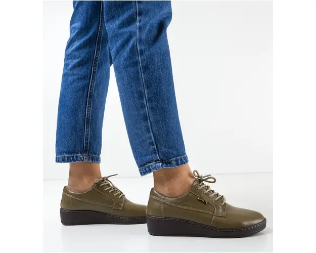 Pantofi Casual Guiro Khaki