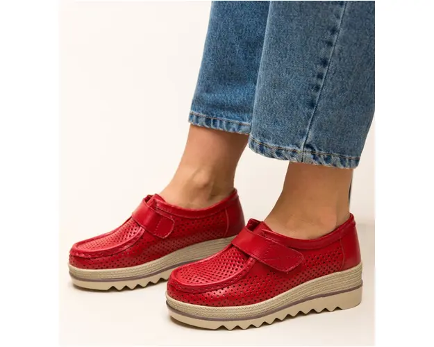 Pantofi Casual Histria Rosii