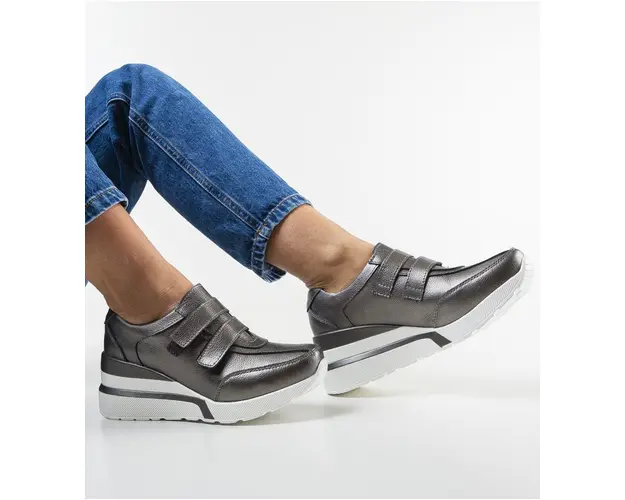 Pantofi Casual Isha Gri