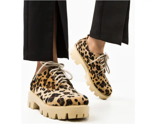 Pantofi Casual Kotop Print