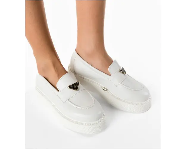 Pantofi Casual Krikri Albi
