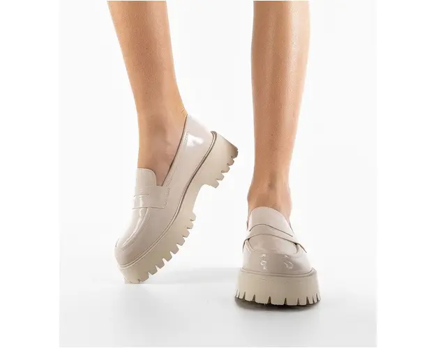 Pantofi Casual Kyra Bej