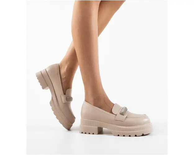 Pantofi Casual Lelan Bej