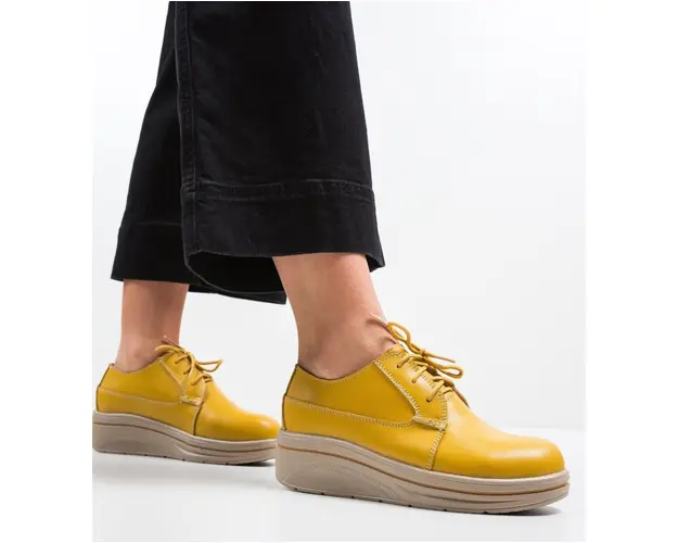 Pantofi Casual Lionata Galbeni