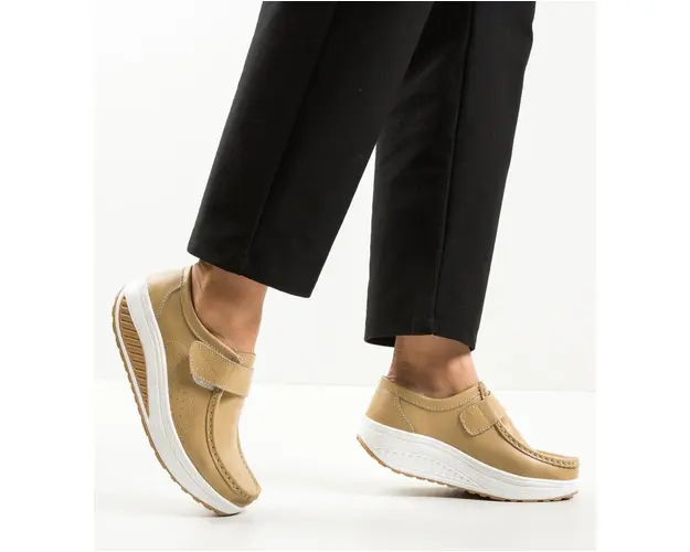 Pantofi Casual Marko Bej