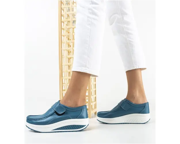 Pantofi Casual Marko Bleu 2