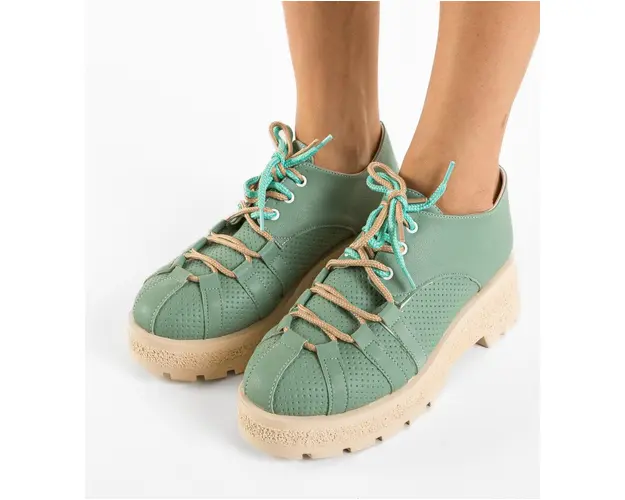 Pantofi Casual Memy Verzi